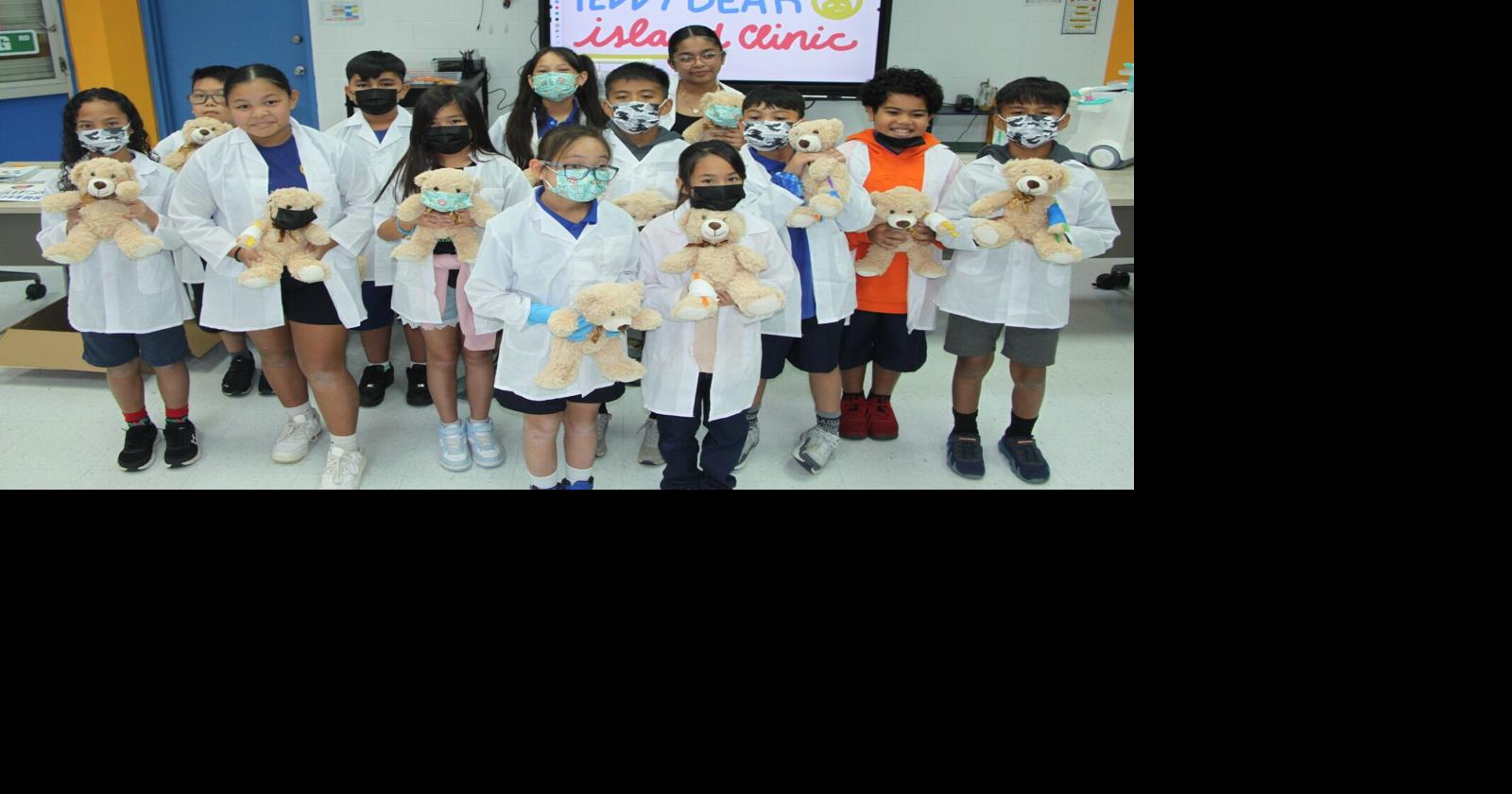 M.U. Lujan students become doctors for a day with Teddy Bear Island Clinic