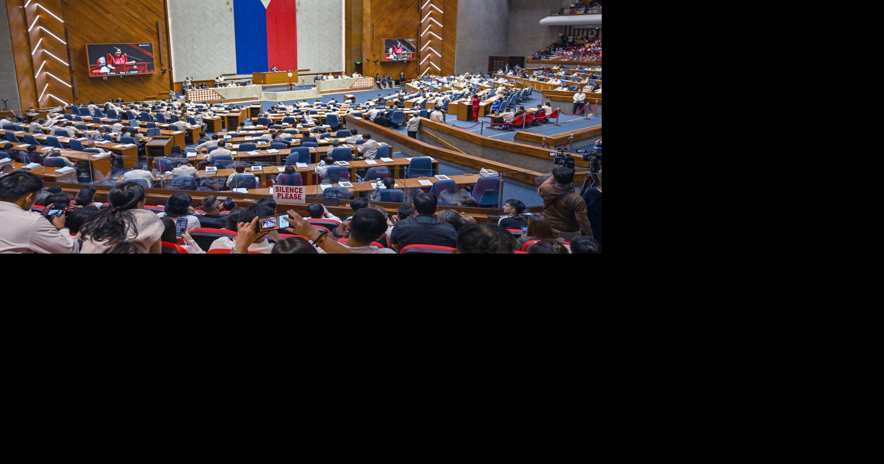 Gunfire heard at Philippine Senate amid standoff with lawmaker facing arrest