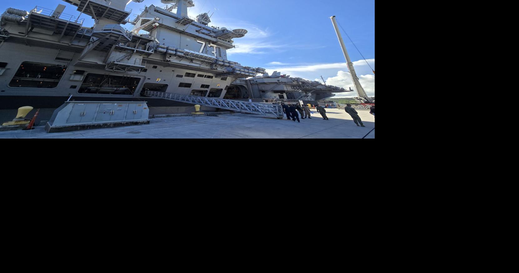 USS George Washington makes 1st Guam port call of 2026 as security questions sharpen