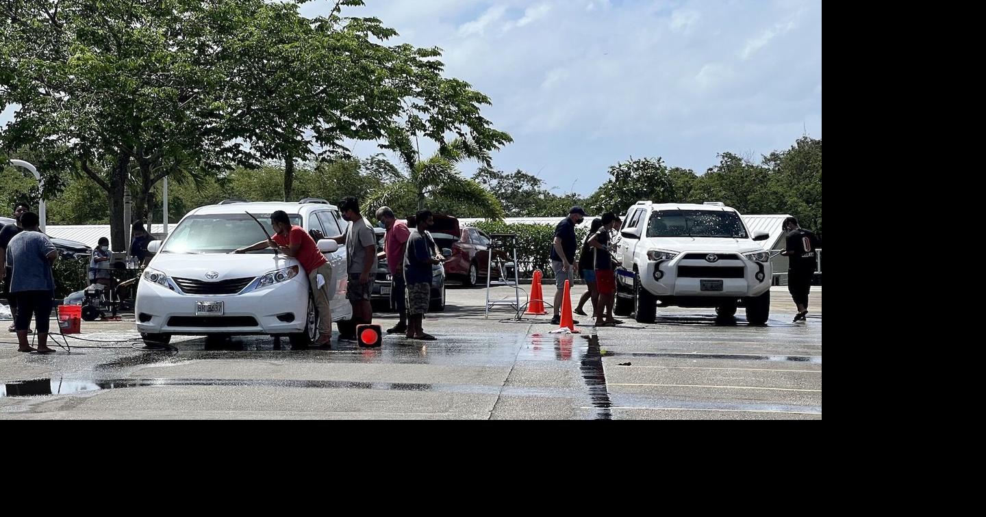 Latterday Saints youths hold Barrigada car wash Island Life