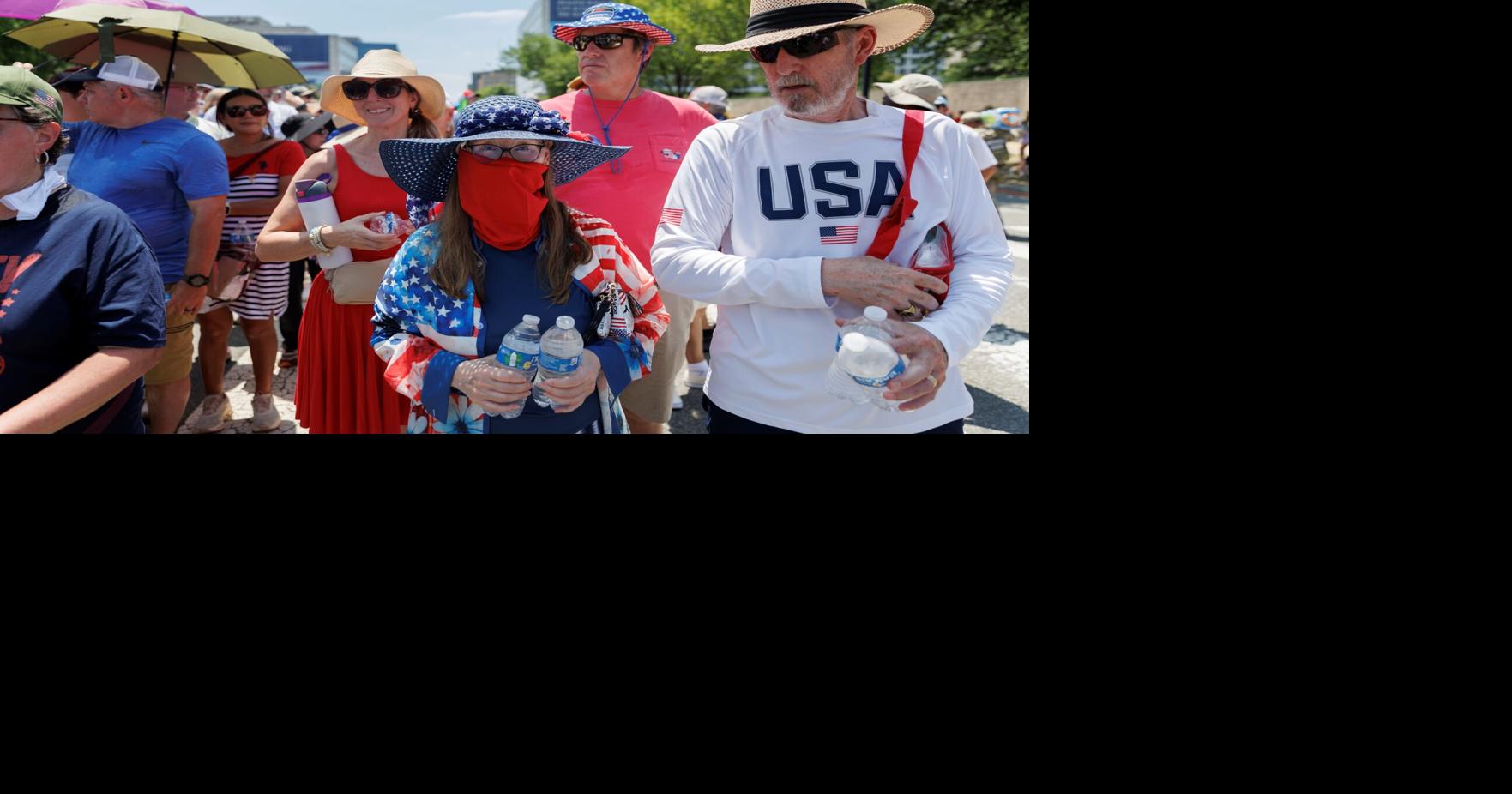 DC neared record tourism for the July 4  festivities, boosting economic optimism