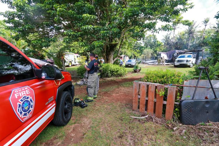 GFD responds to fire at Yigo structure | Local News | postguam.com