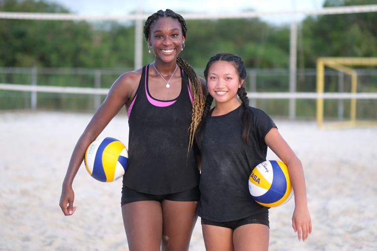 Thompson, Alcantara win beach volleyball championship