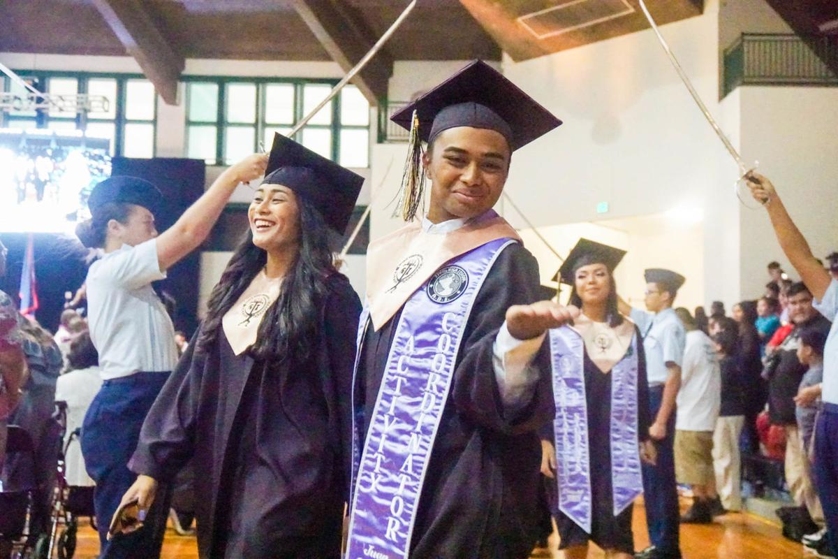 Tiyan celebrates graduates