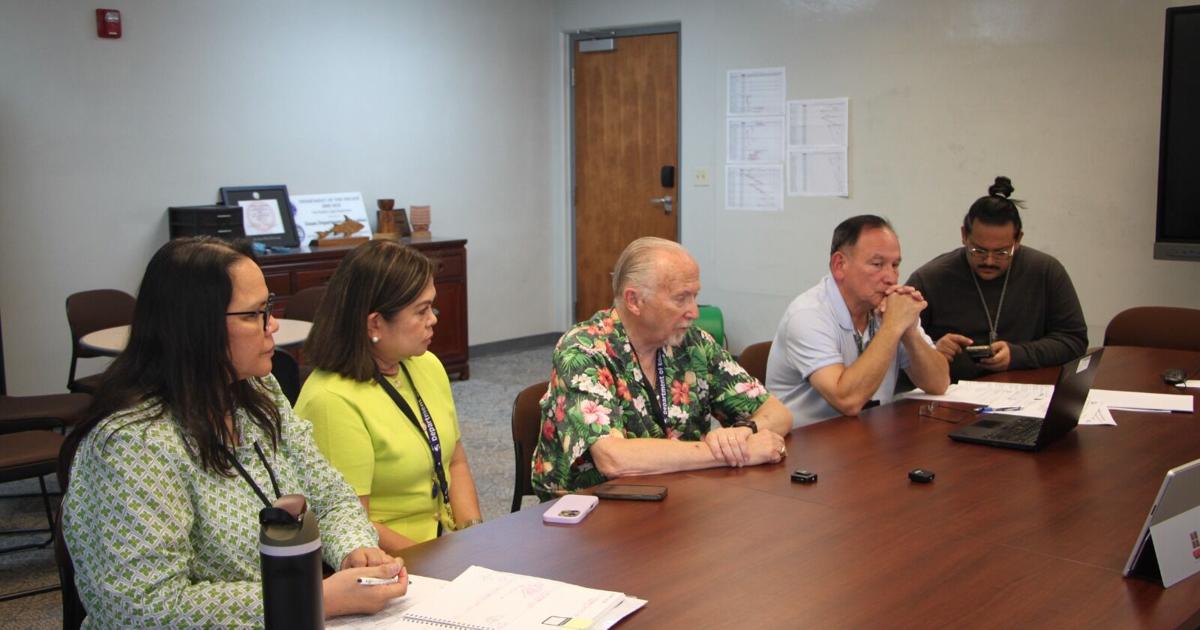 GDOE works on maintenance and repairs, welcomes volunteer help