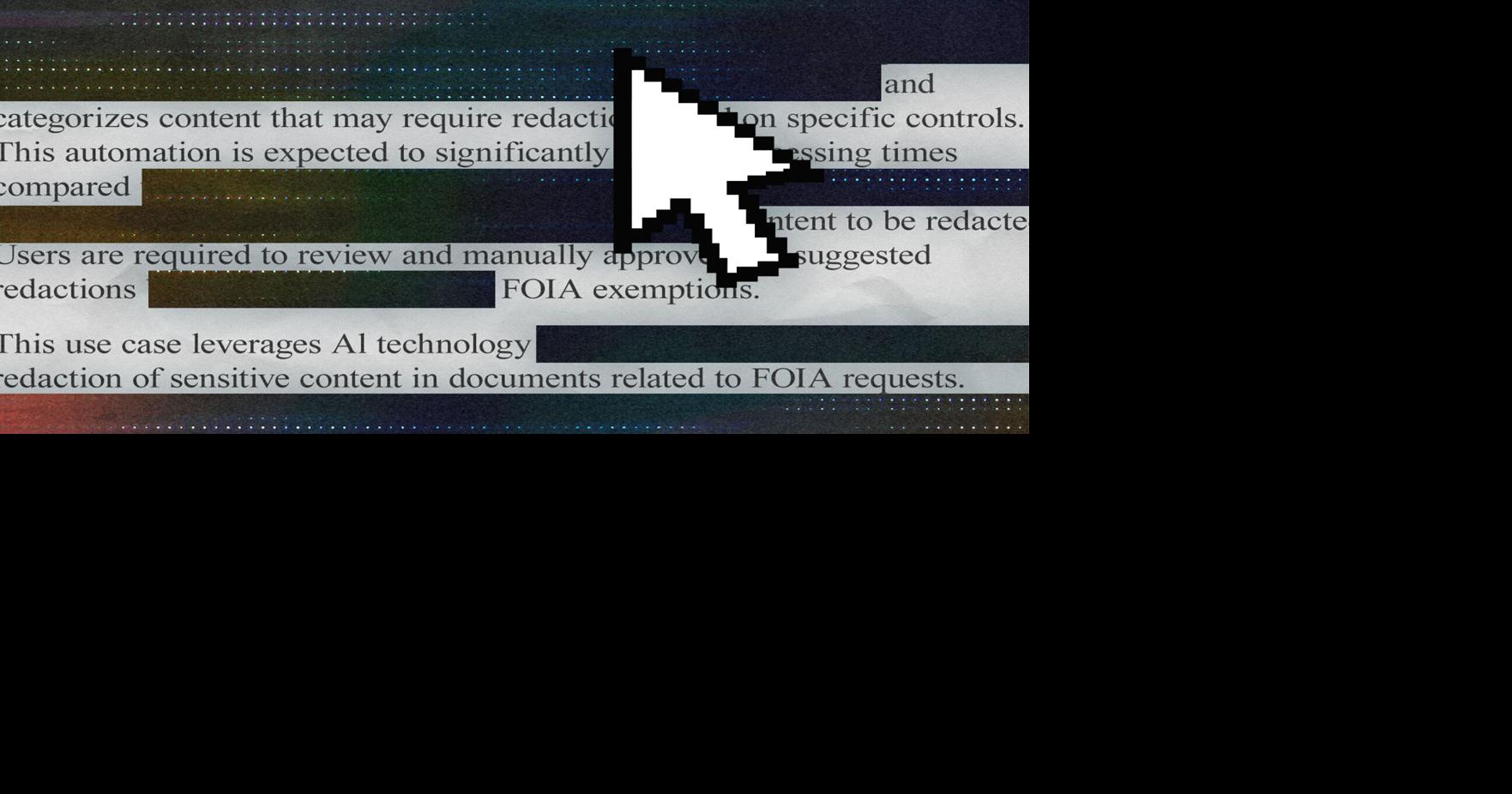 Government enlisting AI to decide what public records you get to see