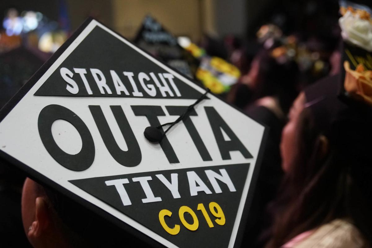 Tiyan celebrates graduates