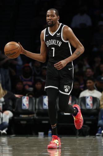 Brooklyn Nets Kevin Durant Shorts Black - Burned Sports