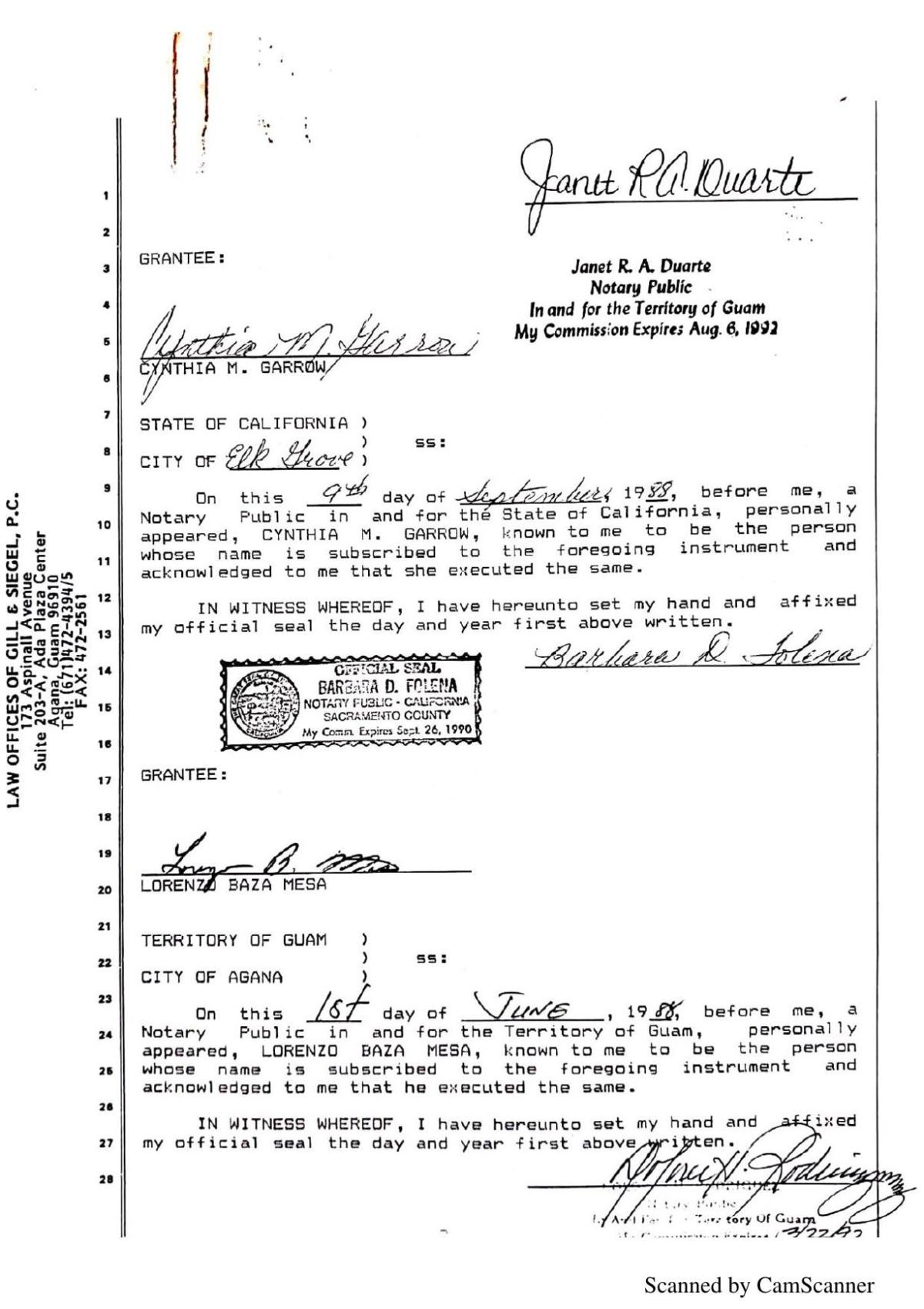 Sibling notary Guam News