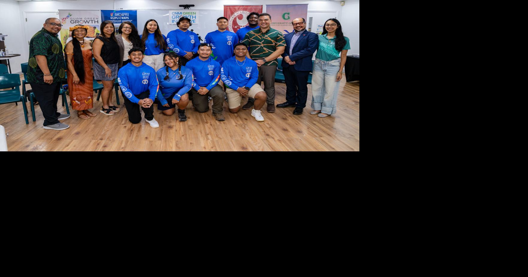 UOG and NMC partner on new Kupu Conservation Corps in Saipan to empower green workforce