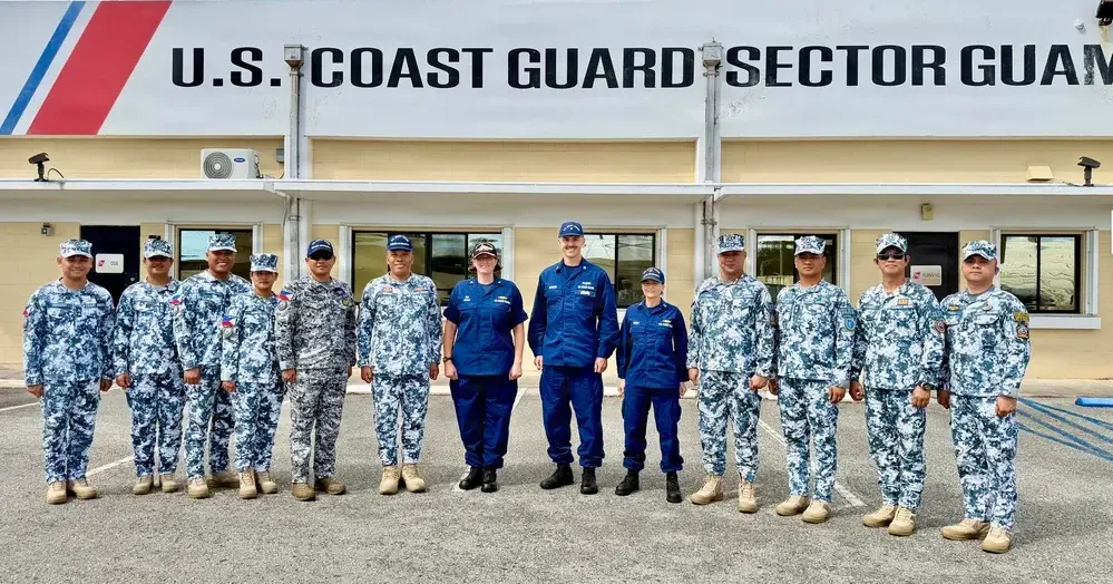Philippine Coast Guard wraps up Guam training before historic RIMPAC debut