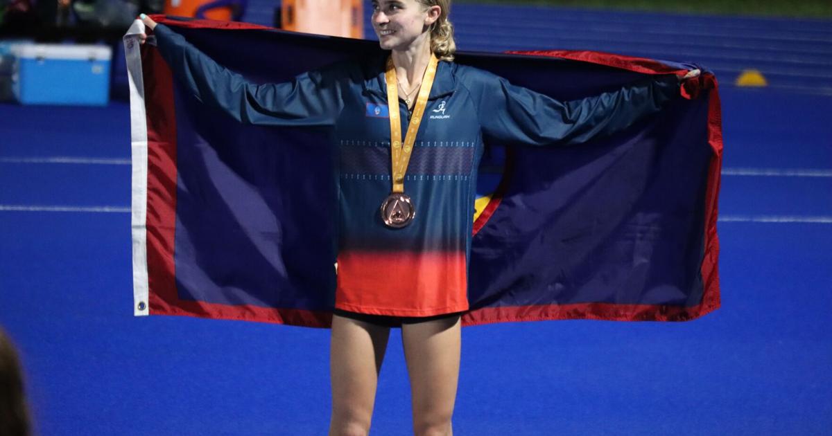 Baden bags bronze in 800M in Palau Mini Games