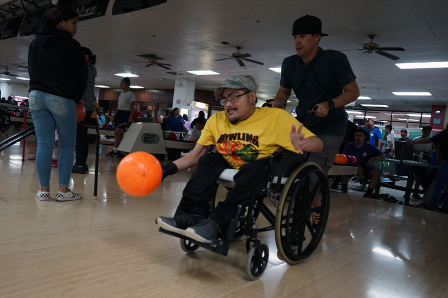 2019 Special Olympics bowling tournament