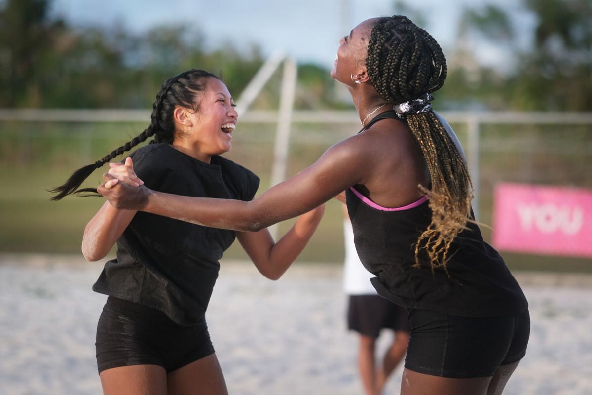 Gallery Beach volleyball championship match Guam News