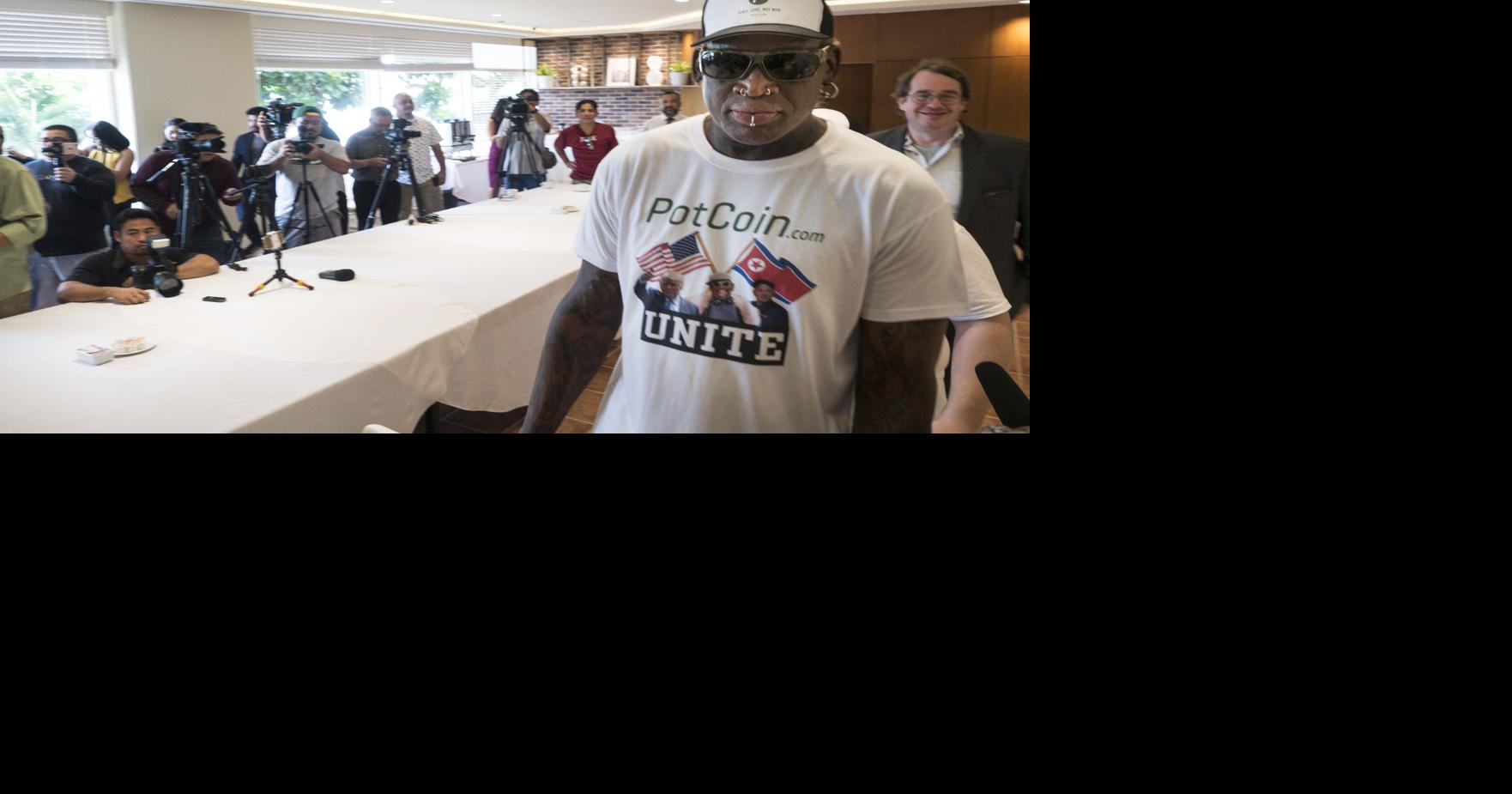 Rodman brings message of 'peace, love and not war' | Local News ...