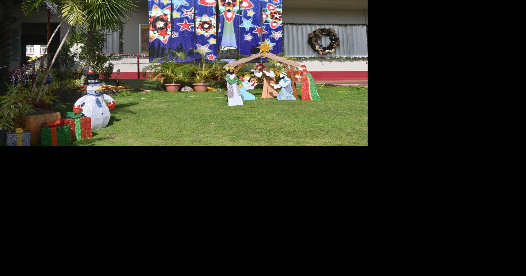 Snowman, Santa inflatables stolen from Dededo school Guam News