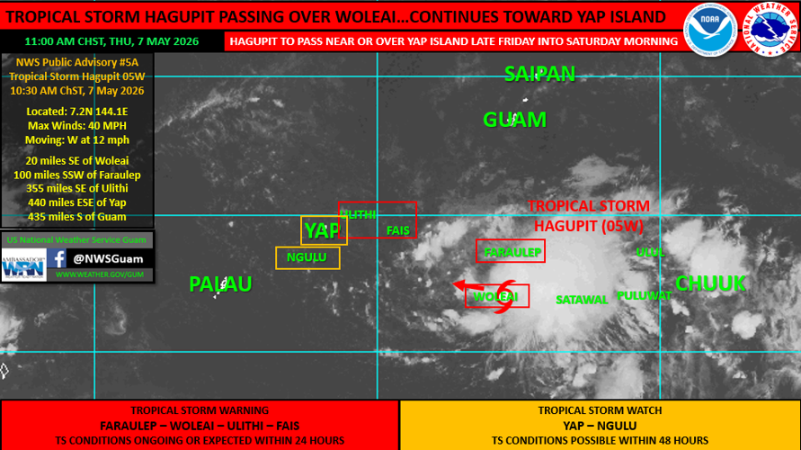 Tropical storm no threat to Marianas | Local News | postguam.com