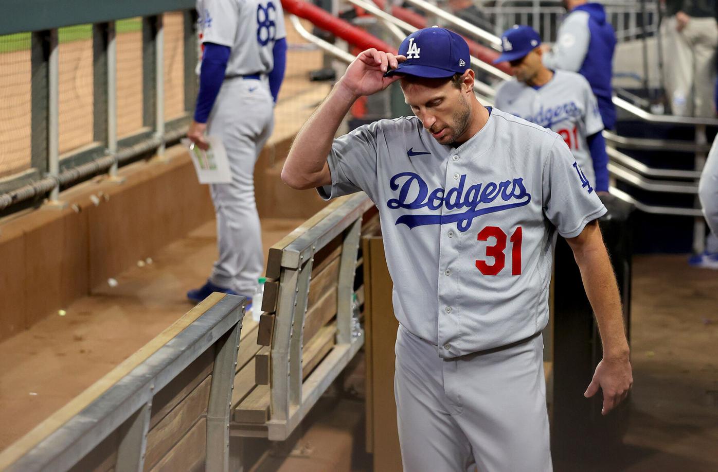 Dodgers' Max Scherzer records 3,000th career strikeout vs. Padres 