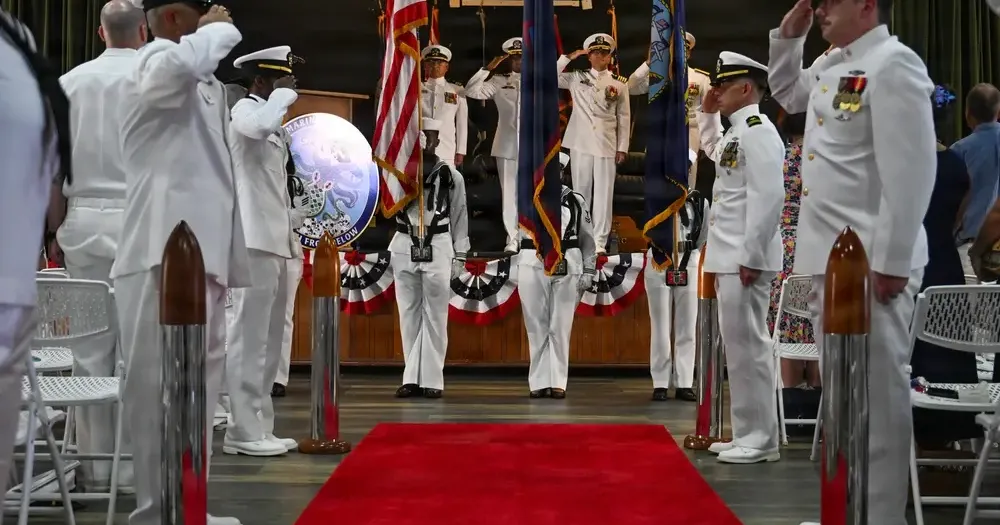 New commander takes helm of Guam-based submarine squadron