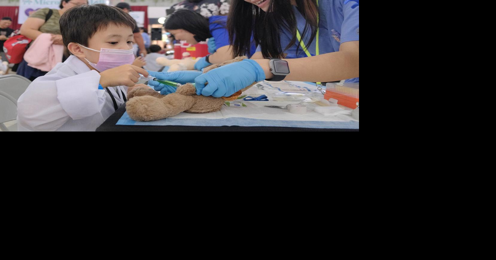 3rd teddy bear clinic aims to ease fears about doctor visits
