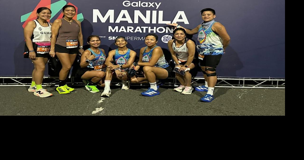 Mylene Garcia, 6 others from Guam earn top-10 finishes in Galaxy Manila Marathon
