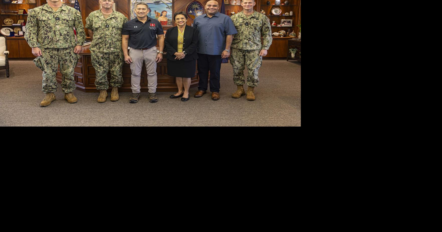 Governor meets with US Navy undersecretary in Washington