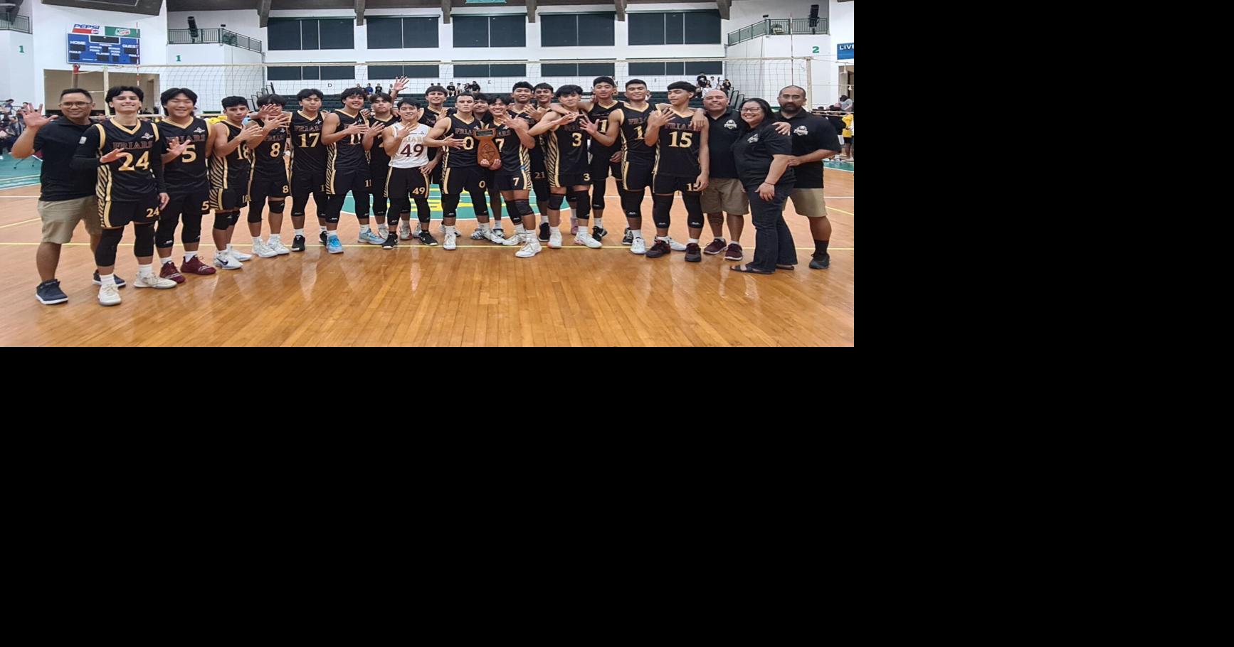 Friars dominate Eagles in straightset volleyball championship win