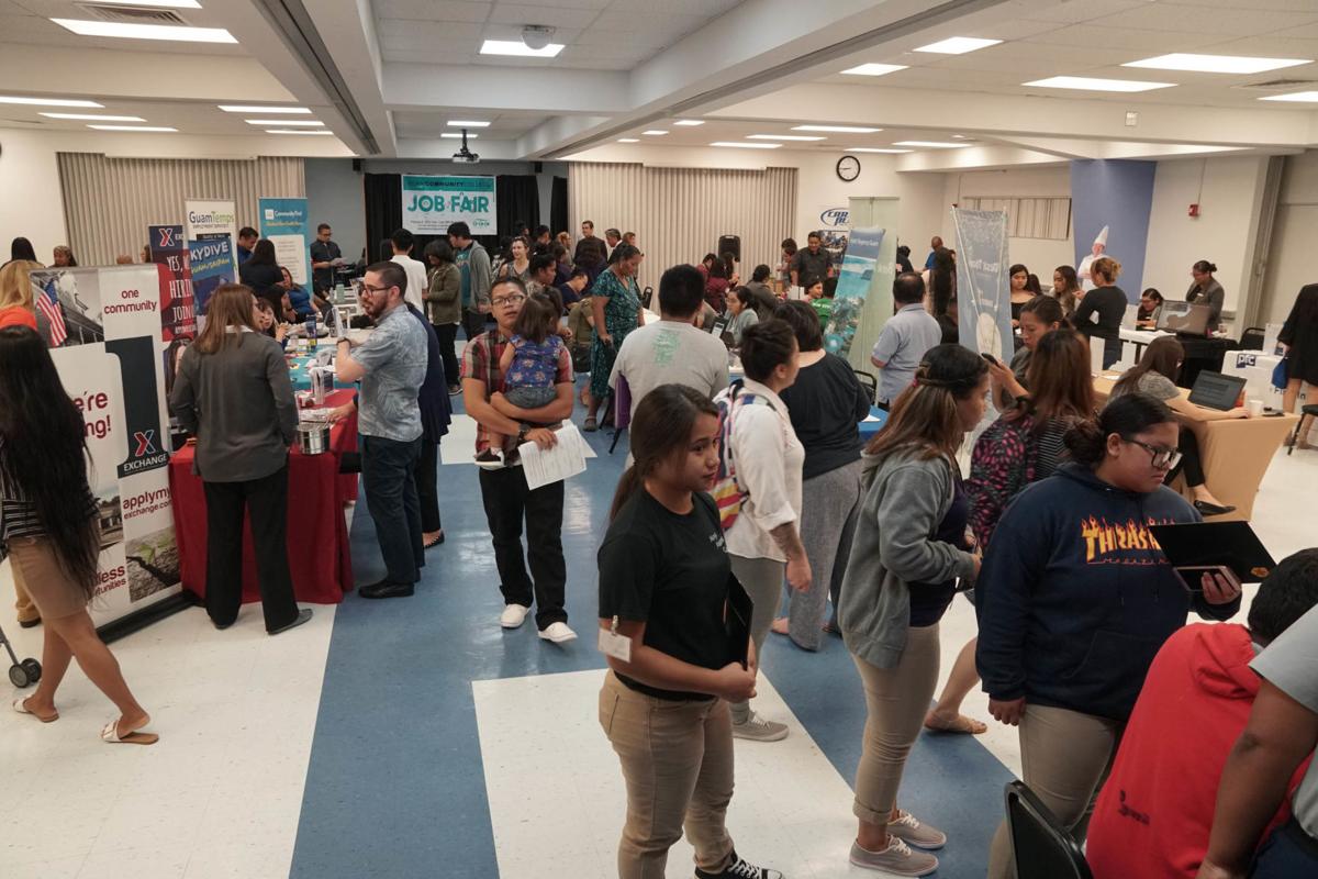 Job fair draws firsttime, postretirement applicants Guam News