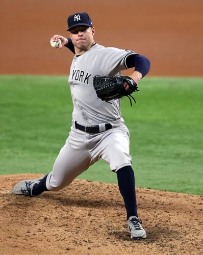 Yankees' Corey Kluber throws no-hitter against Rangers