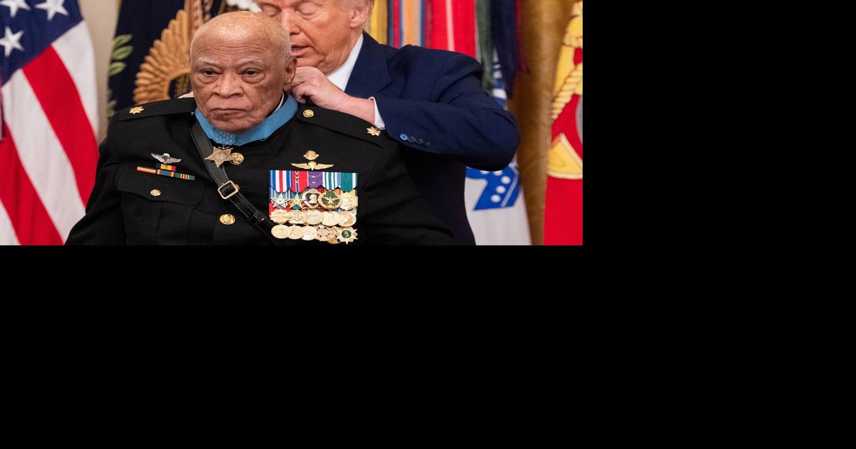 Trump awards Medal of Honor to 3 combat veterans