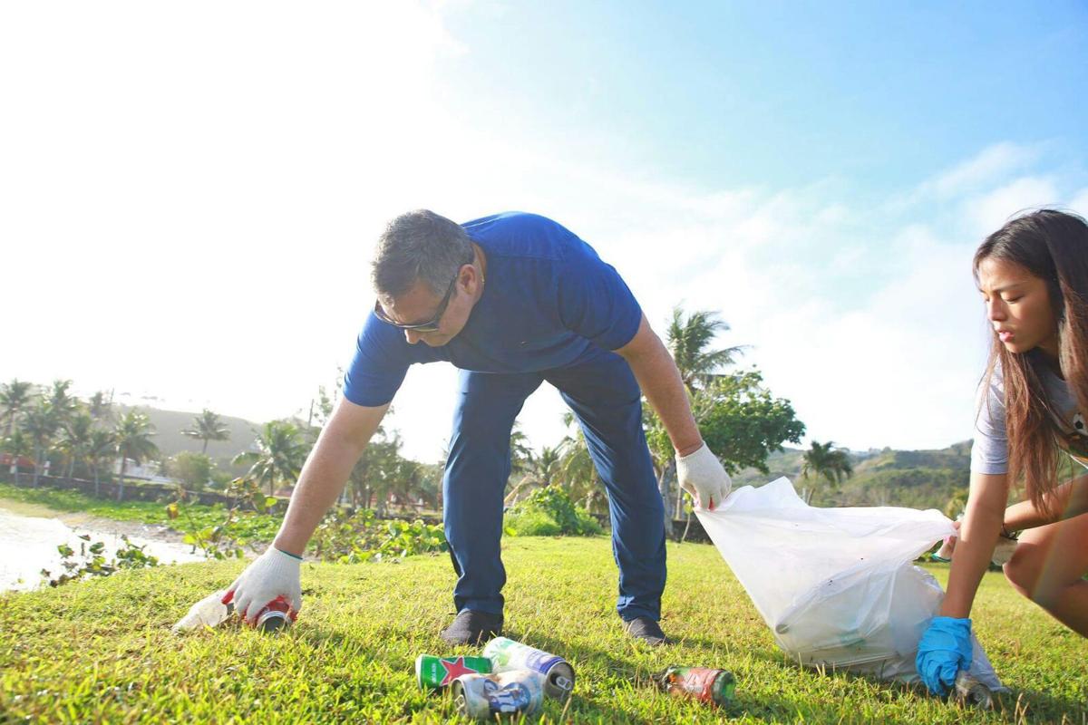 More than 1,200 help pick up trash Guam News