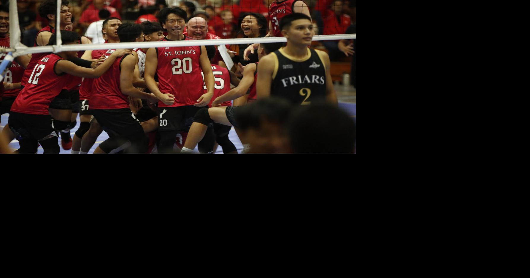 Knights stop Friars' 7-year volleyball championship streak