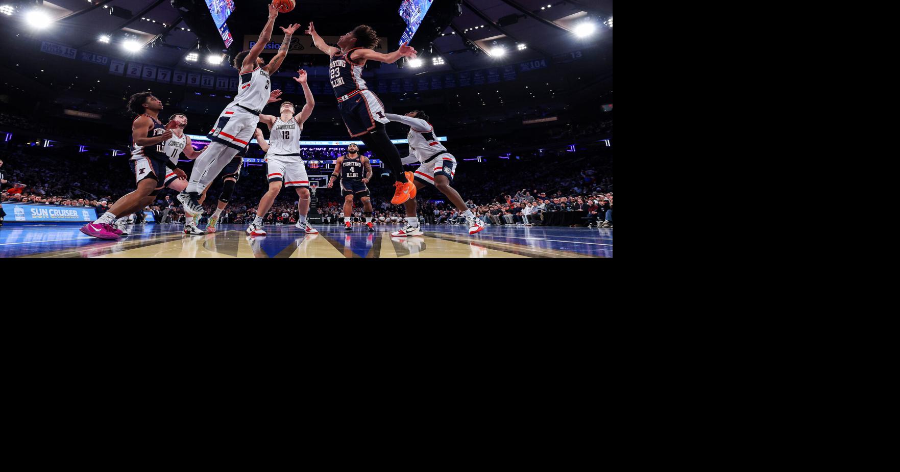 5th-ranked UConn men take down No 13 Illinois, 74-61