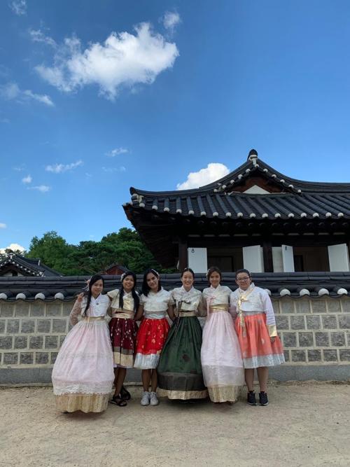 UOG students study abroad in Korea