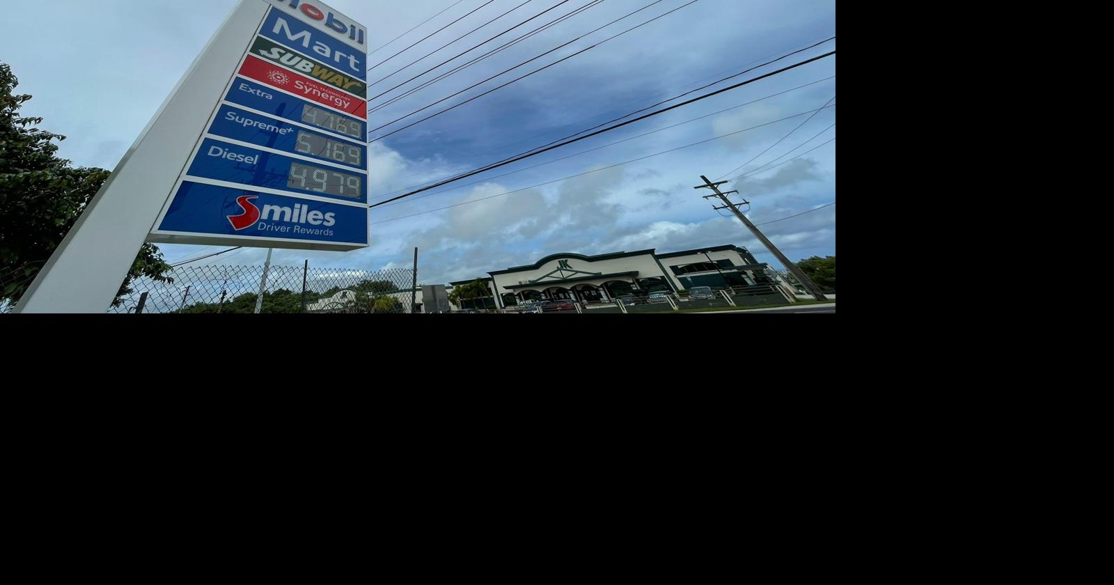 Gas prices pop up to 4.77 a gallon of regular grade Guam News
