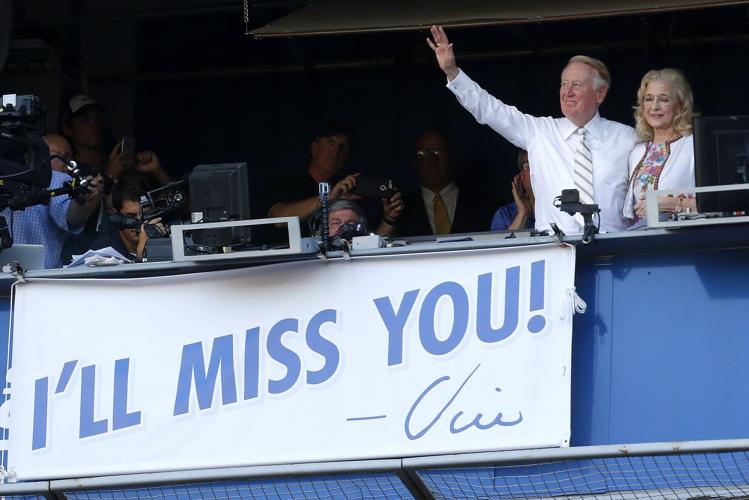 Dodgers Unveil New Play-By-Play Booth With Vin Scully Heir Joe