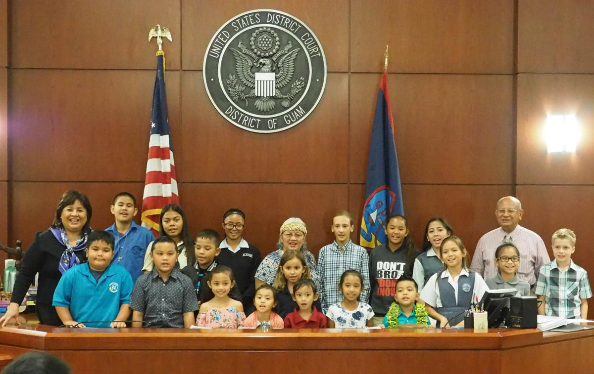 Court recognizes student winners of civics contests Guam News