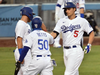 Seager brothers each hit home runs as Dodgers defeat Mariners