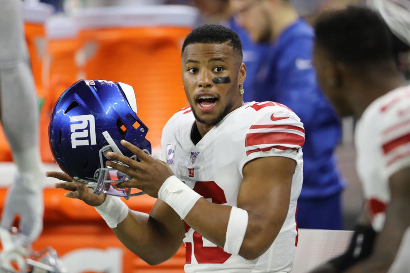 Giants have resumed contract talks with Saquon Barkley, per report