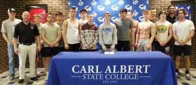 Roney becomes CASC's first wrestling signee with four-year program | |  poteaudailynews.com