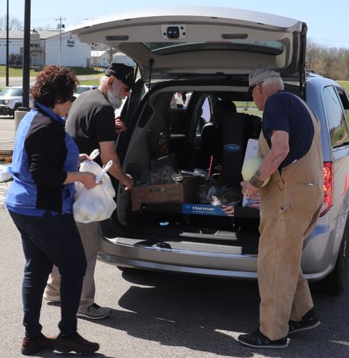 DAV Food Bank Distribution