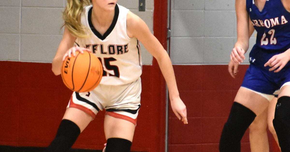 Ac Leflore LeFlore County HS Basketball Tournament Day 1 (LeFlore vs. Arkoma girls ...