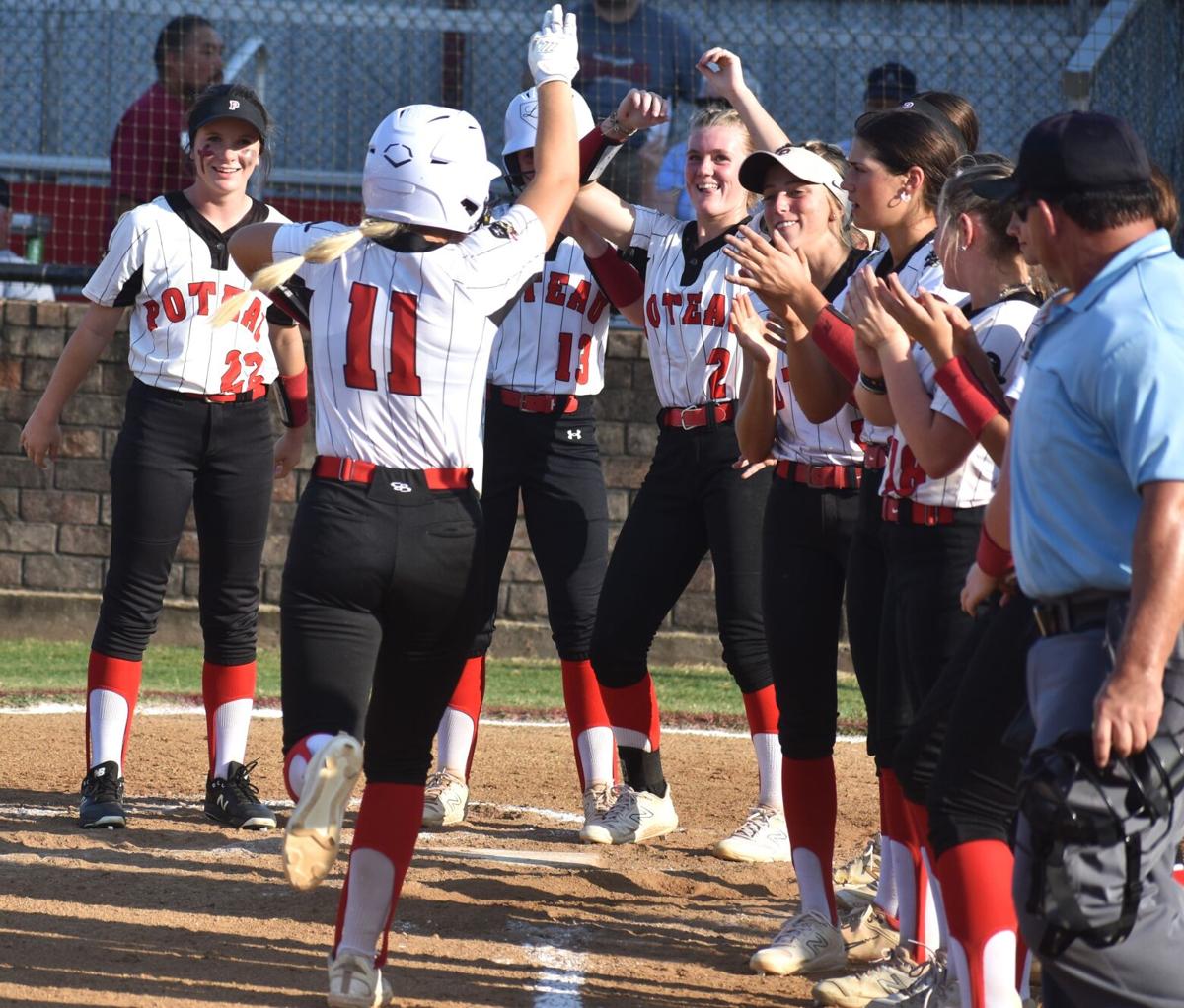 Softball stars bow out of district tourney