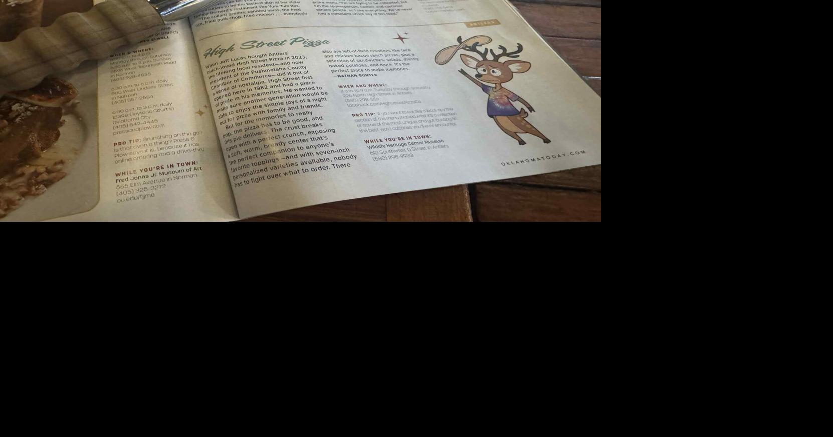 Local Restaurant Featured in Oklahoma Today Magazine – The Food Issue