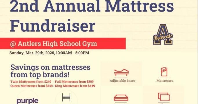 Mattress fundraiser set for March 29th