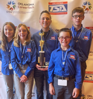 Seventh-Eighth Grade Academic Center students attend TSA State Leadership Conference