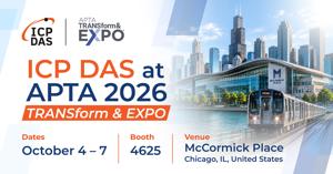 ICP DAS to Showcase AI-Powered Intelligent Traffic Control Solutions at APTA 2026 TRANSform & EXPO
