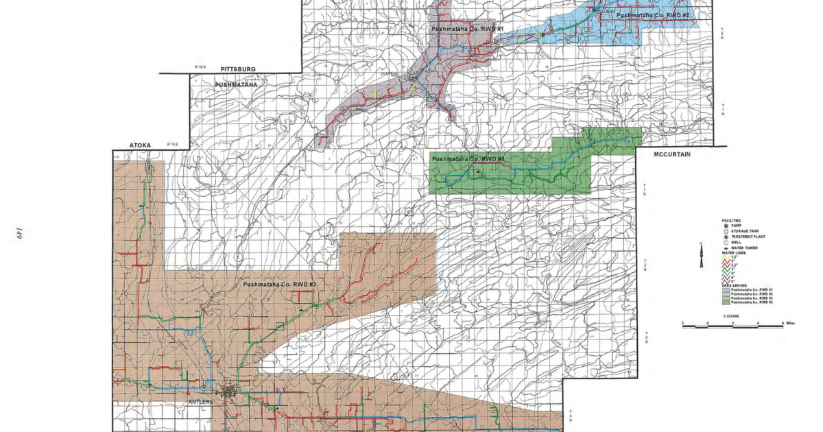 Owrb Pushmataha County Rural Water District No. 2 receives $1,700,000 water ...