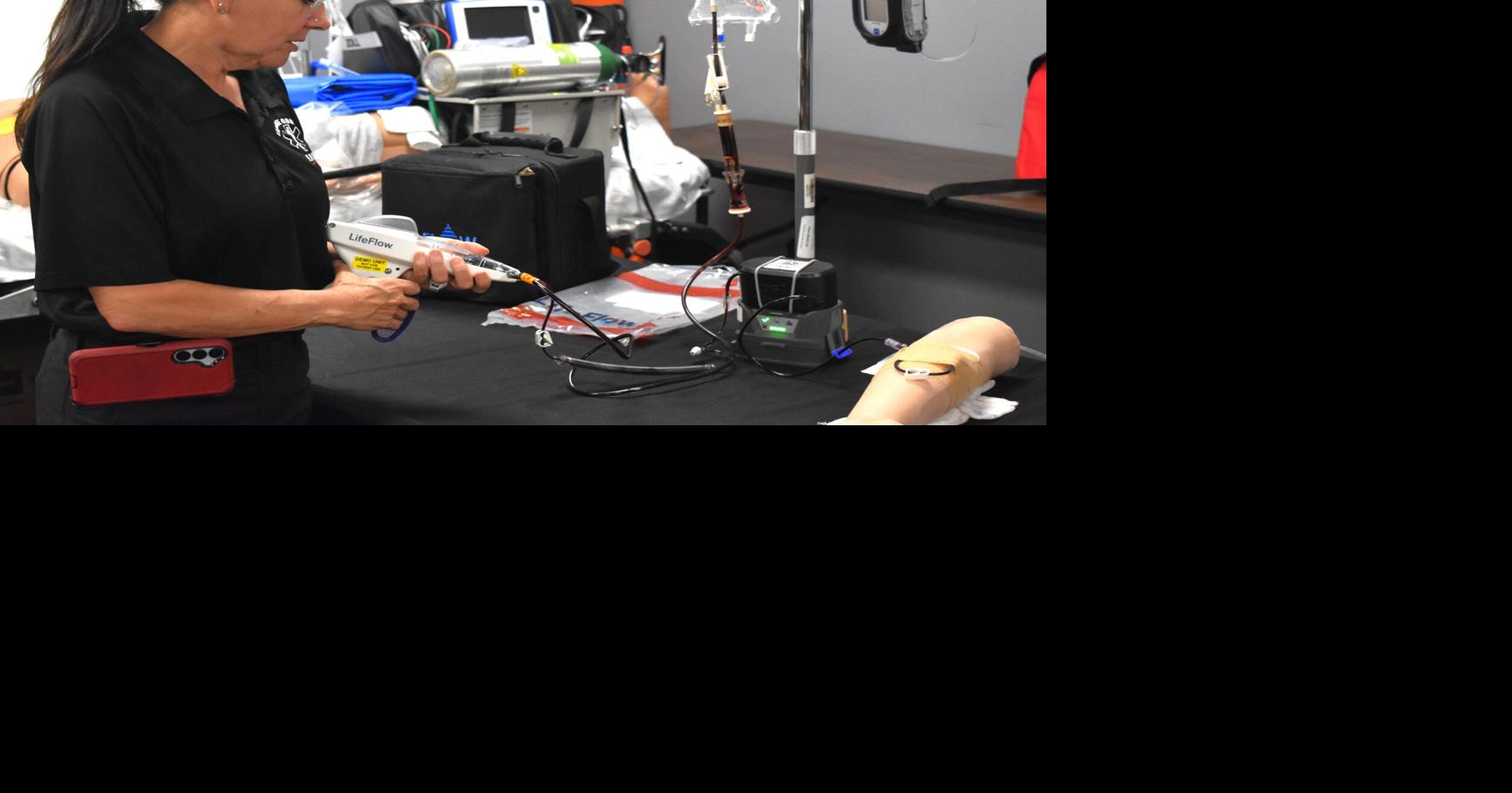 LeFlore County EMS begins field service of blood infusion