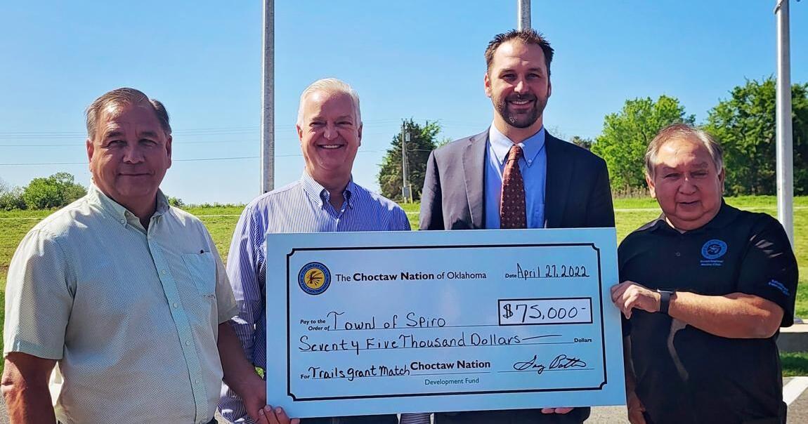 Choctaw Development Fund supporting Spiro Lake walking trail project ...